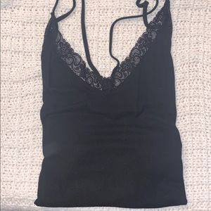 AE Lace Trim Strappy Tank